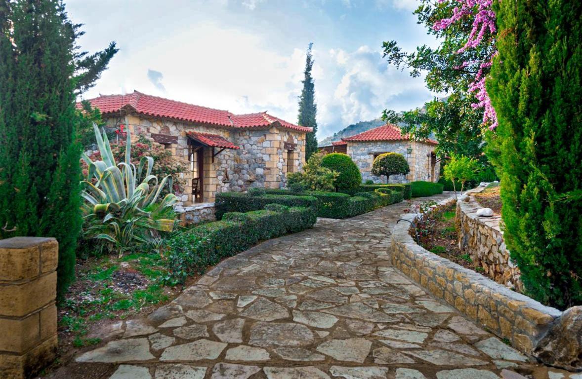 Porto Kalamitsi Stone-Built Bungalows 卡德哈米利 外观 照片